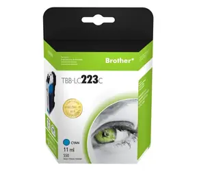 TB kompatibilní kazeta Brother LC223 cyan / Inkoustová kazeta / 550 stran / 11 ml
