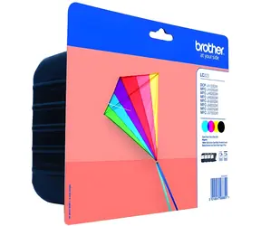 Brother LC-223VALBP / Inkoustový multipack BK+C+M+Y / 4× 550 stran / pro DCP-J4120DW, MFC-J4420DW, J4620DW a další