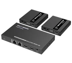 PremiumCord HDMI 1-2 splitter+extender / HDMI extender / CAT6/6a/7 / UHD 4K 30Hz / až 70 m