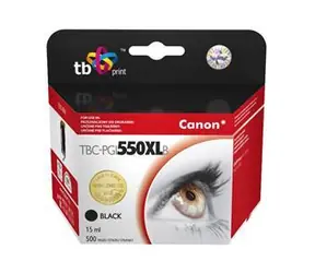 TB Cartridge PGI-550XLBK černá / Cartridge / Canon Pixma MG5450, MG6350, iP7250, MX925 / 25 ml / 500 stran
