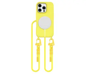 Tech-Protect MagNecklace žlutá / Kryt / Apple iPhone 16 Pro Max / MagSafe / poutko na krk