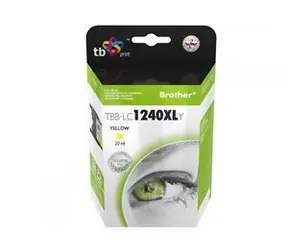 TB LC1240Y žlutá / Inkoustová kazeta / kompatibilní s Brother / 820 stran / 20 ml
