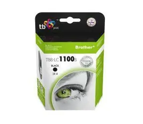TB kompatibilní inkoustová kazeta LC1100B černá / Inkoustová kazeta / pro Brother / 28 ml / 720 stran