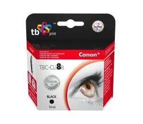 TB CLI-8BK černá / Inkoustová kazeta / kompatibilní s Canon Pixma / 500 stran / 14 ml