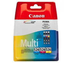 Canon CLI-526 C/M/Y / Cartridge / Multipack 3 ks / Originální