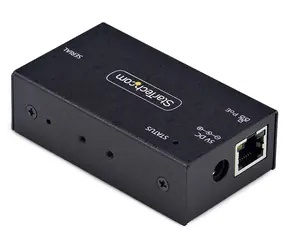 StarTech PoE adaptér RS-232 na Ethernet / Server sériových portů / DB-25 / RJ-45 / PoE 802.3af