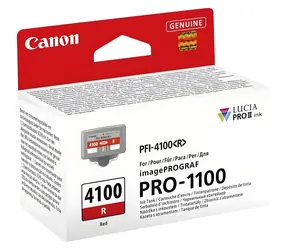Canon PFI-4100R / Inkoustová cartridge / imagePROGRAF PRO-1100 / červená / 80 ml