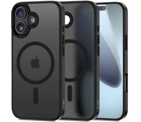 Tech-Protect MagMat MagSafe iPhone 17 matná černá / Kryt / MagSafe / TPU+PC