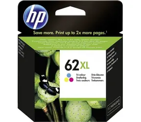 HP 62XL (C2P07AE) / Inkoustová kazeta CMY / pro HP ENVY 5540 & 5640 & 5646 & 7640 & OfficeJet 200 & 250 / 11,5 ml