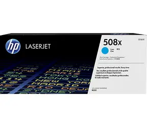 HP 508X CF361XC azurová / Toner / 9 500 stran / LaserJet Enterprise M552, M553