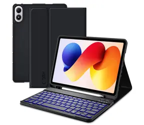 Tech-Protect SC Pen + Keyboard černá / Pouzdro s klávesnicí / Xiaomi Poco Pad M1/Redmi Pad 2 Pro 12.1"