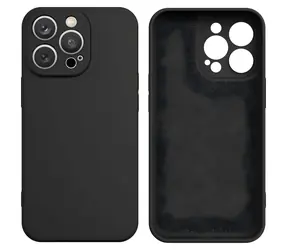 Hurtel Silicone Case černá / Kryt pro Samsung Galaxy A15 / Silikon