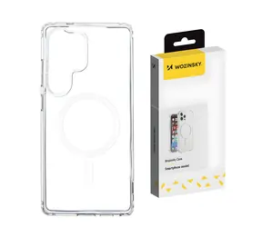 Wozinsky Ultra Clear MagSafe čirá / Zadní kryt / Samsung Galaxy S25 Ultra / MagSafe