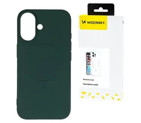 Wozinsky Liquid Silicone Case zelená / Zadní kryt / Samsung Galaxy S25 Ultra / MagSafe