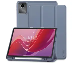 Tech-Protect SC Pen tmavě fialová / Pouzdro pro Lenovo Tab M11 11" TB-330 / schránka na stylus