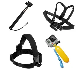 Hurtel Sada příslušenství 5v1 pro akční kamery / Sada příslušenství / GoPro / SJCAM