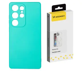 Wozinsky Silicone Case pro Samsung Galaxy S25 zelená / Kryt / Silikonový