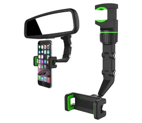 Hurtel Nastavitelný držák telefonu na zpětné zrcátko / Držák do auta / univerzální