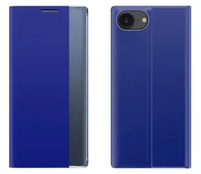 Hurtel New Sleep Case pro Apple iPhone 16e a 17e modrá / Flipové pouzdro / Stojánek