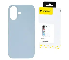 Wozinsky Silicone Case modrá / Kryt / Samsung Galaxy S25+ / silikon