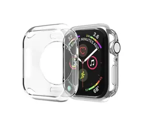Hurtel Ultra Clear Apple Watch 7/8/9 45 mm čirá / Ochranný kryt / Průhledný