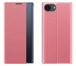 Hurtel Sleep Case růžová / Flipové pouzdro / Apple iPhone 16e, 17e / se stojánkem