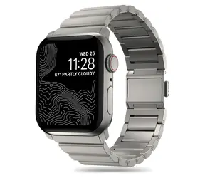 Tech-Protect SteelBand titanová / Řemínek / Pro Apple Watch 4/5/6/7/8/9/SE/Ultra 1/2 / 42/44/45/49 mm