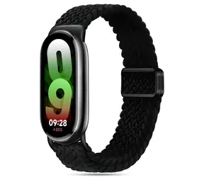 Tech-Protect NylonMag Strap černá / Řemínek / nylonový / Xiaomi Smart Band 8, 8 NFC, 9, 9 NFC