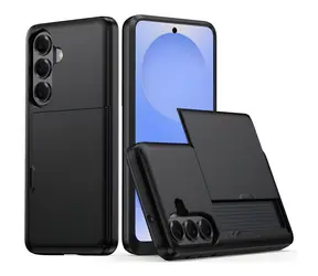 Hurtel AMORUS černá / Kryt / Samsung Galaxy S26 / výsuvné pouzdro na kartu