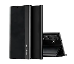 Hurtel Sleep Case Pro černá / Pouzdro-knížka pro Samsung Galaxy A56 / stojánek
