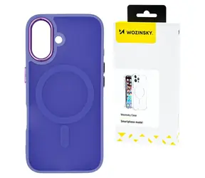 Wozinsky Fashion MagSafe fialový / Kryt / Samsung Galaxy S25+