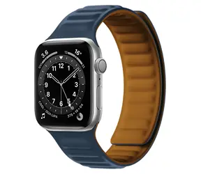 Hurtel Magnetic Strap Apple Watch 41mm modrá / Řemínek / Magnetický / M/L