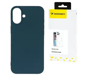 Wozinsky Liquid Silicone Case MagSafe modrá / Kryt / Samsung Galaxy S25 / Silikon / MagSafe