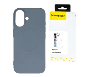 Wozinsky Silicone Case MagSafe šedá / Pouzdro / Silikonové / MagSafe / pro Samsung Galaxy S25