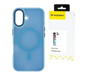 Wozinsky Fashion Case modrá / Kryt na mobil / magnetický MagSafe / Samsung Galaxy S25