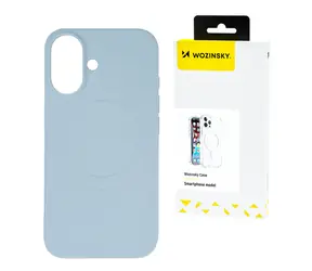 Wozinsky Liquid Silicone modrá / Kryt / Samsung Galaxy S25+ / MagSafe / Silikon