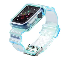 Hurtel Silikonový řemínek modrá / Řemínek / Apple Watch 42/44/45/49 mm