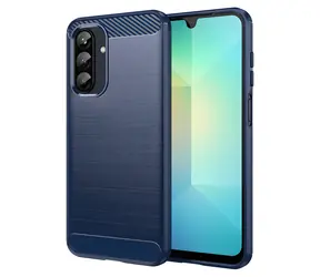 Hurtel Carbon Case modrá / Kryt / Samsung Galaxy A26 / Karbonové vlákno