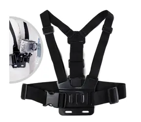 Hurtel Hrudní držák pro GoPro a SJCAM černá / Hrudní držák / Sportovní kamery