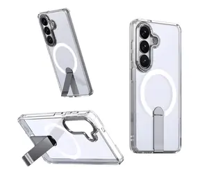 Hurtel Hybrid Armor X čirá / Kryt / Samsung Galaxy A57 / Stojánek / MagSafe