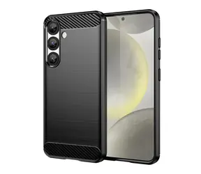 Hurtel Carbon Case pro Realme 14 5G černá / Pouzdro / Silikonové / Karbonový vzor