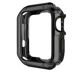 Hurtel Soft Strong Watch Case pro Apple Watch Ultra 1/2 49 mm černá / Kryt