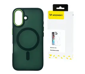 Wozinsky Fashion Case MagSafe zelená / Zadní kryt / Samsung Galaxy S25 / MagSafe