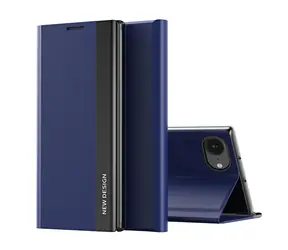 Hurtel Sleep Case Pro modrá / Flipové pouzdro / Apple iPhone 16e, 17e / se stojánkem