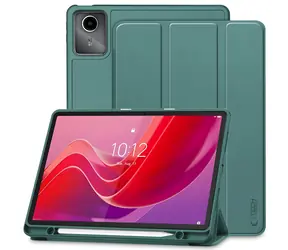 Tech-Protect SC Pen zelená / Pouzdro pro Lenovo Tab M11 11" TB-330 / schránka na stylus