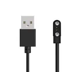 Hurtel HUL-01 černá / Nabíjecí kabel / Chytré hodinky / Magnetický / 2-pin 2,8 mm / 60 cm