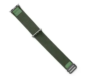 Hurtel Řemínek pro Apple Watch zelený / Řemínek / 38/40/41 mm / nerezová přezka