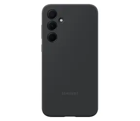 Samsung Silikonový zadní kryt pro Galaxy A35 černá / Pouzdro / Silikon