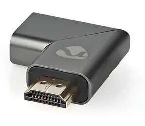 Nedis Profigold Fabritallic HDMI adaptér lomený vlevo / Adaptér / HDMI zástrčka - HDMI zásuvka