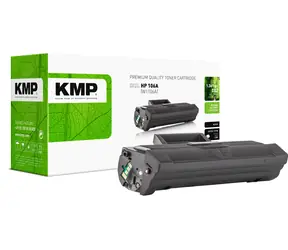 KMP W1106A černá / Renovovaný toner / Kompatibilní s HP 106A / 1.000 stran